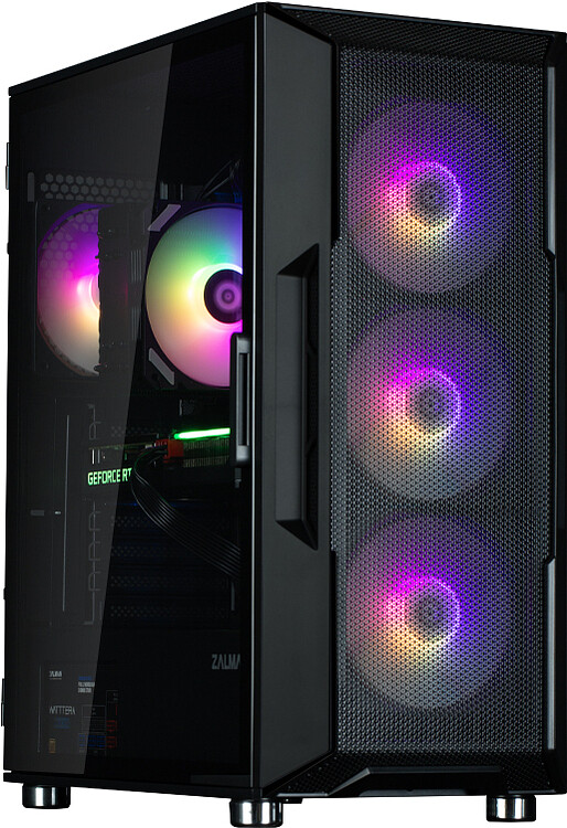 Корпус Zalman i3 NEO ARGB ATX без БП Black