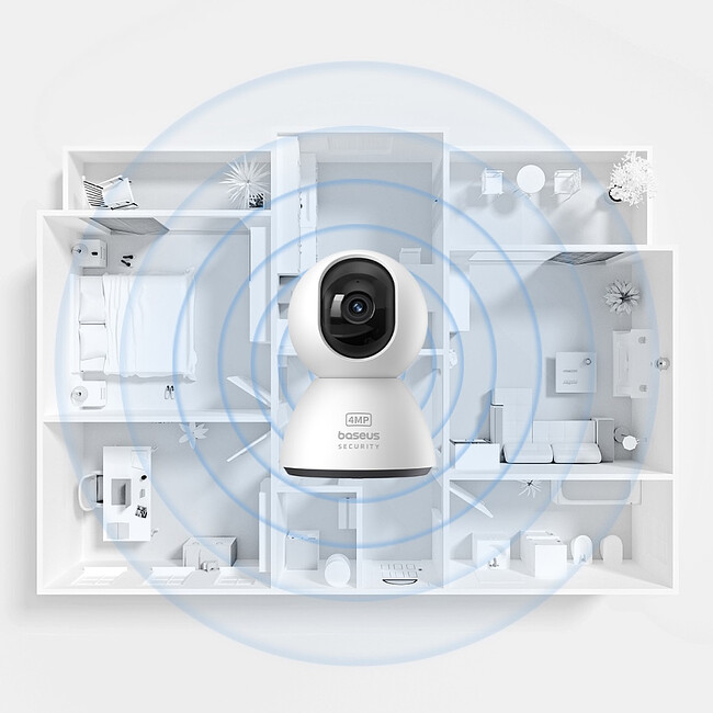 Камера видеонаблюдения Baseus Security P1 S0TV01 White (S0TV012132)