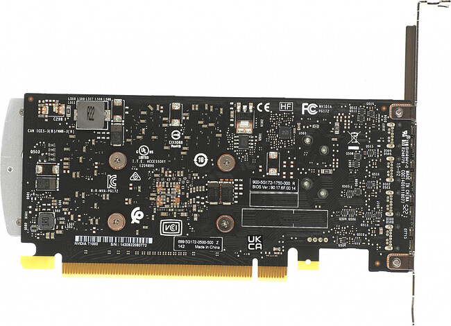 Видеокарта PNY Nvidia T1000 4GB GDDR6 (VCNT1000-SB)