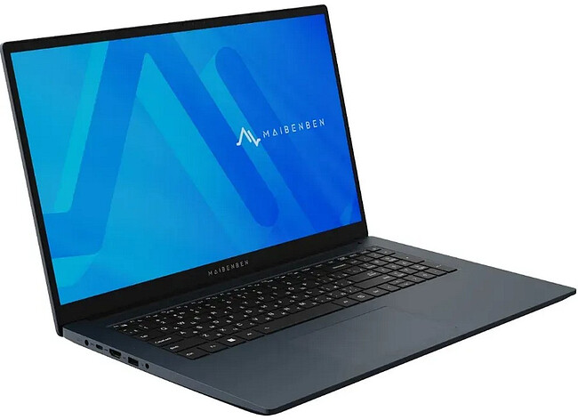 Ноутбук Maibenben M17A Blue (M17A-R343UMB1SHURE1)