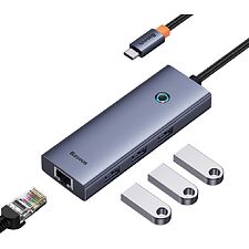 USB-хаб Baseus BS-OH109 Space Grey (B0005280A813-00)