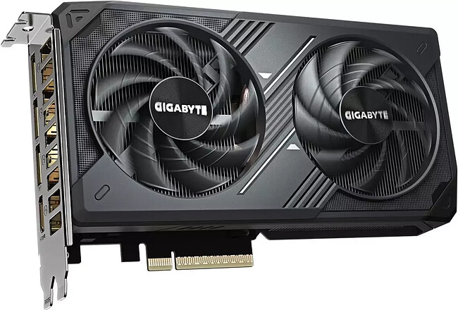 Видеокарта GigaByte GeForce RTX 5060 Windforce 8G GDDR7 (GV-N5060WF2-8GD)