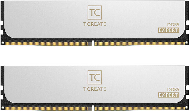 Оперативная память Team Group T-Create Expert 64Gb DDR5 White (CTCWD564G6400HC40BDC01)