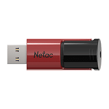 USB Flash-накопитель Netac U182 128GB красный/черный (NT03U182N-128G-32RE)