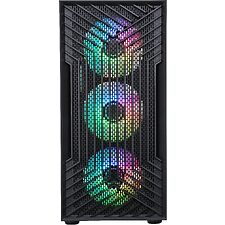 Корпус HAFF Rush mATX без БП Black