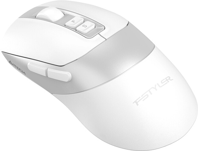 Мышь A4Tech Fstyler FB50CS Plus белый