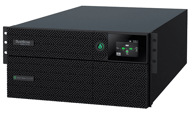 Источник бесперебойного питания Systeme Electriс SRT SRTSE6KRTXLIEC-NC черный