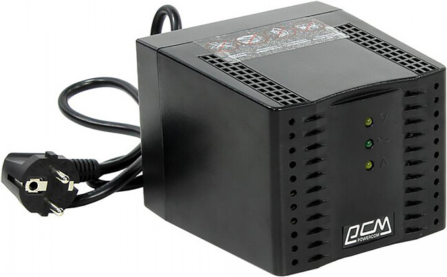 Стабилизатор напряжения Powercom TCA-2000 Black