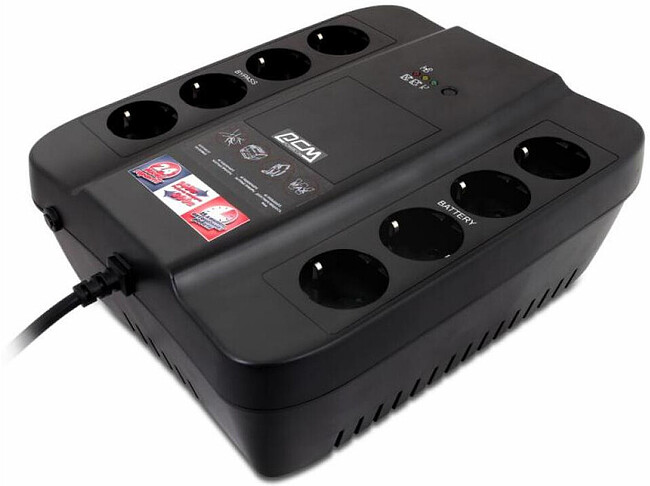 Источник бесперебойного питания Powercom Spider 650VA (SPD-650U)