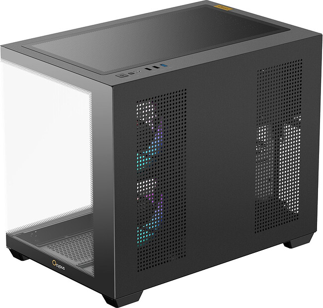 Корпус Ocypus Gamma C54 BK ARGB без БП черный (Gamma-C54-BKD300XX-GL)