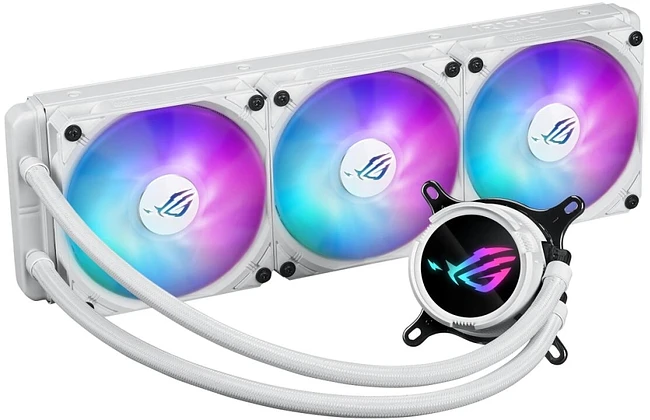 Кулер для процессора ASUS ROG STRIX LC III 360 ARGB WHT (90RC00T2-M0UAY0)