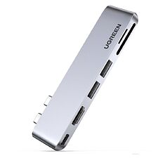 USB-хаб Ugreen CM380-80856 Space Gray (80856)
