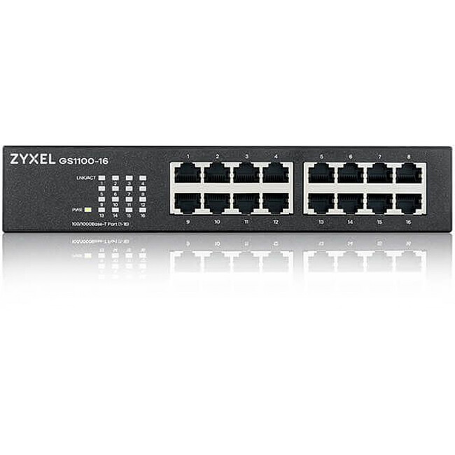 Коммутатор Zyxel GS1100-16 (GS1100-16-EU0103F)
