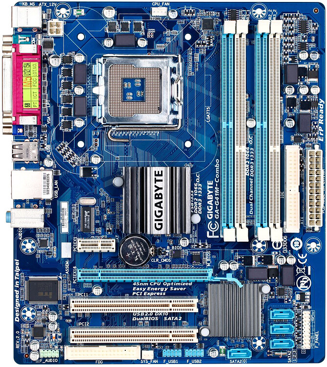 Материнская плата GigaByte GA-G41M-COMBO-GQ