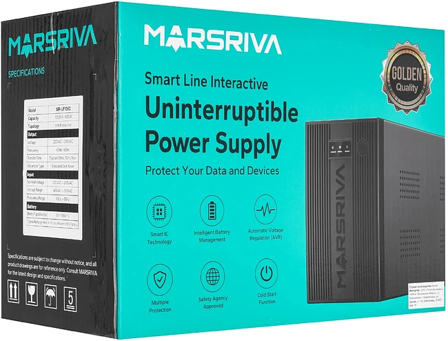 Источник бесперебойного питания Marsriva MR-UF1050 (31053179)
