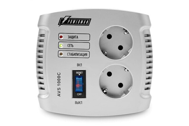 Стабилизатор напряжения PowerMan AVS 1000C