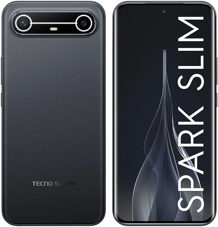 Смартфон Tecno Spark Slim 8GB/256GB Cool Black (KM7k)
