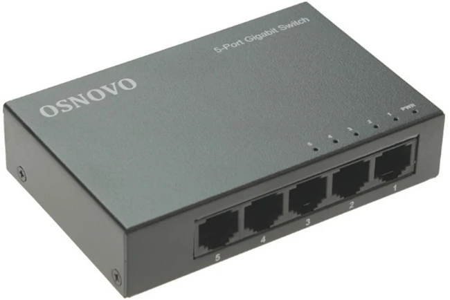 Коммутатор Osnovo SW-5G Коммутатор Osnovo SW-5G