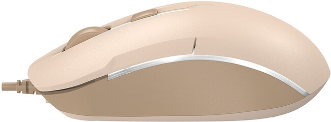Мышь A4Tech Fstyler FM26S бежевый/коричневый/Cafe Latte