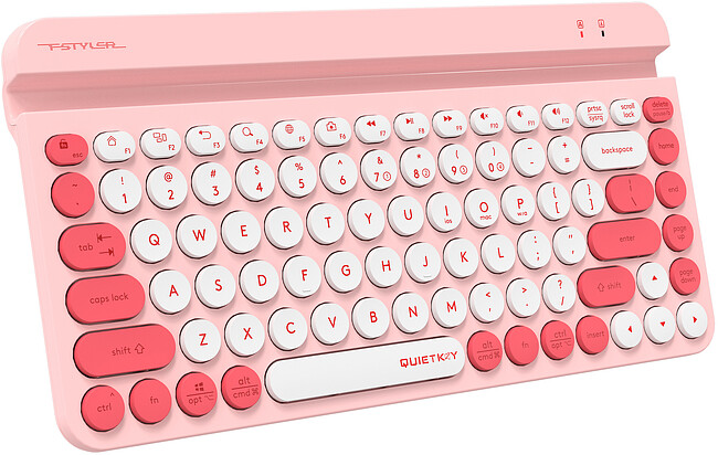 Клавиатура A4Tech Fstyler FBK30 розовый