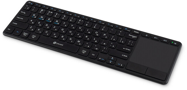 Клавиатура Oklick K614W черный