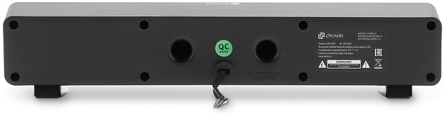 Саундбар Oklick OK-504S черный (1879664)