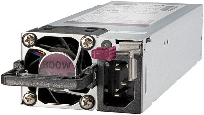 Блок питания HPE Flex Slot Titanium 800W (865438-B21) Блок питания HPE Flex Slot Titanium 800W (865438-B21)