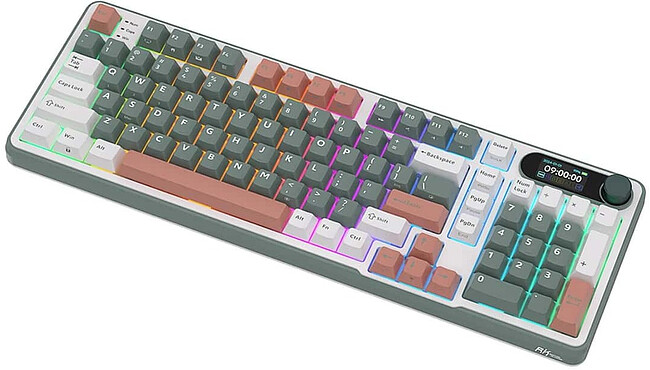Клавиатура Royal Kludge RK-S98 Clay Green