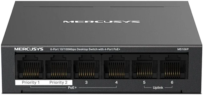 Коммутатор Mercusys MS106P