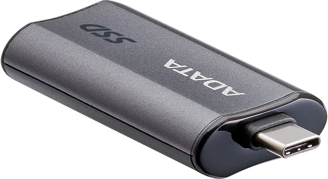 Внешний накопитель A-Data SC750 1TB серый (SC750-1000G-CCBK)