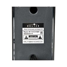 Акустика Oklick OK-116 черный (315691)