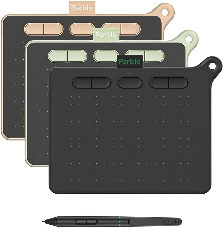 Графический планшет Parblo Ninos S Black