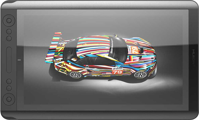 Графический планшет Huion Kamvas 16 космический черный