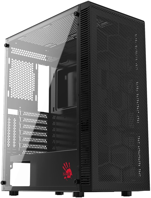 Корпус Bloody BD-CC115 без БП черный (BD-CC115-BK)