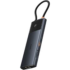 USB-хаб Baseus Metal Gleam BS-OH083 Cosmic Black (B00061800123-00)