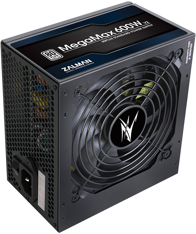 Блок питания Zalman MegaMax 600W (ZM600-TXIIV2)