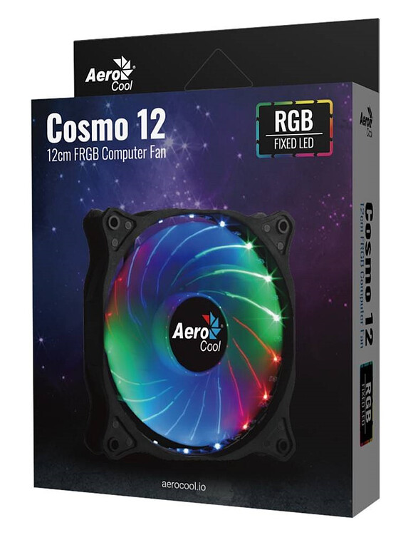 Кулер для корпуса Aerocool Cosmo 12 FRGB Molex (ACF3-NA10117.11)