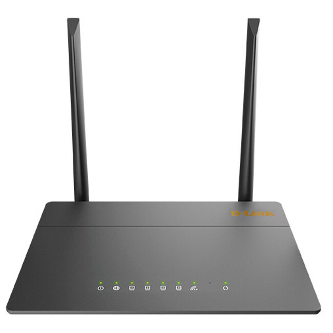 Wi-Fi роутер D-Link DIR-615/GFRU/R2A черный
