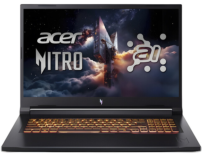 Ноутбук Acer ANV17-41 Black (NH.QYVCD.00B)