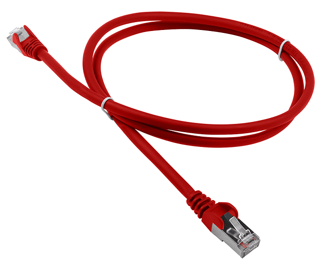 Патч-корд Lanmaster LAN-PC45/S5E-5.0-RD красный
