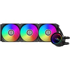Система жидкостного охлаждения для процессора PCCooler DA360 BK ARGB черный (DA360-BKAWXX-GL)