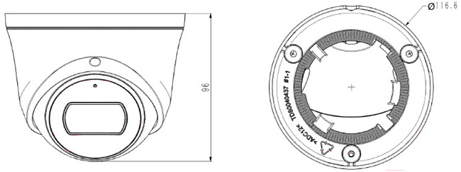 Камера видеонаблюдения Tiandy TC-C32XN Spec:I3/E/Y/2.8mm/V4.1