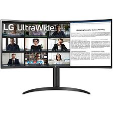 Монитор LG UltraWide 34WR55QK-B черный