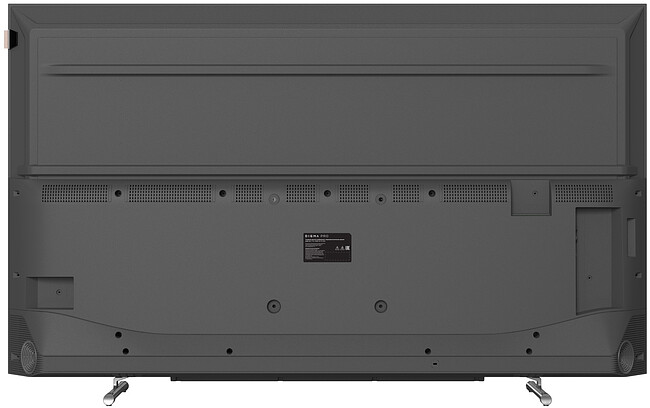Телевизор Digma Pro QLED 43L черный/серебристый