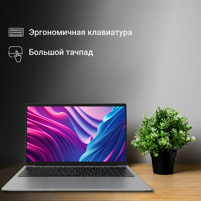 Ноутбук Digma EVE C5801 Silver (DN15CN-8CXW03)