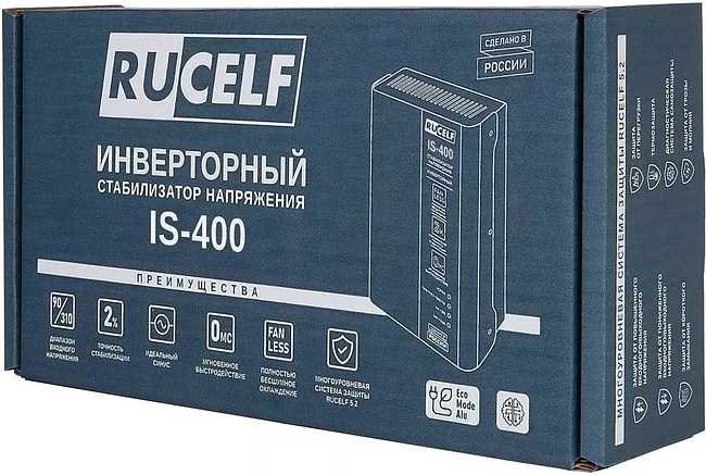 Стабилизатор напряжения Rucelf IS-400 белый