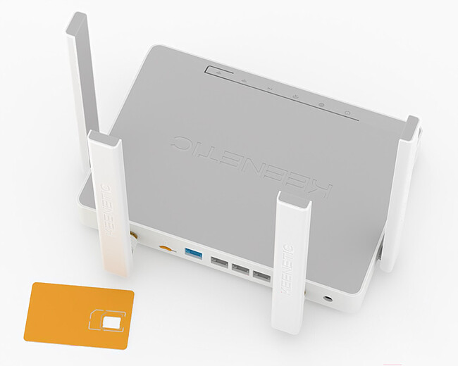 Маршрутизатор Keenetic Skipper 4G (KN-2910)
