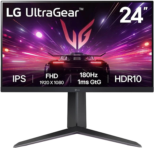Монитор LG UltraGear 24GS65F-B черный