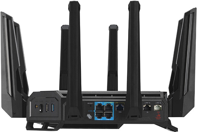 Роутер беспроводной Asus GT-BE98 (90IG08F0-MO9A0V)