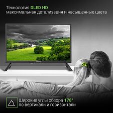 Телевизор Digma DM-LED32SBB31 черный